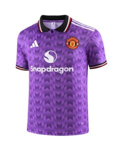 Manchester United Purple Polo Kit 25-26