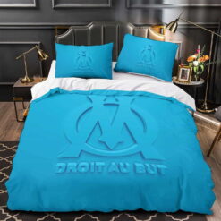 Olympique de Marseille Bedding Sets Gift For Birthday, Father's Day, Mother's Day