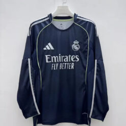 Real Madrid Away Long Sleeve Fans Kit 25-26
