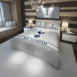 Tottenham Hotspur Fc Football Club Duvet Cover, Flastsheet, Pillowcase Bedding Set Gift For Fans, Black Friday, Christmas