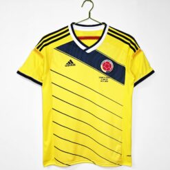 2014 Colombia Home Retro Jersey