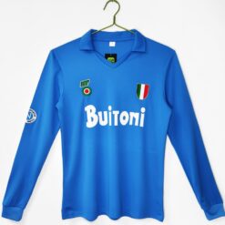 Napoli Home long Seleeves Jersey 87-88