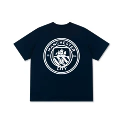 T-Shirt Relaxed Fit Vintage Manchester City Blue